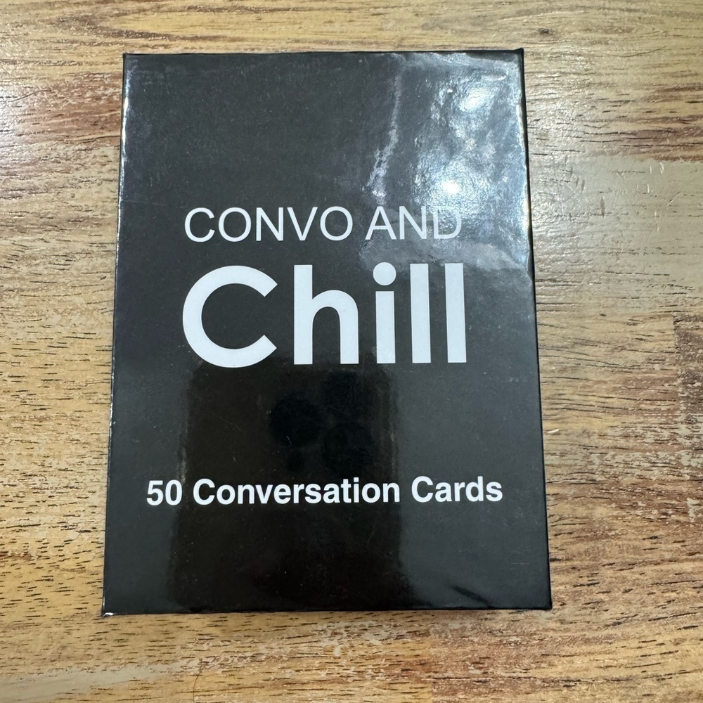 Convo and Chill card game